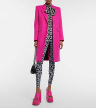 Versace Leather platform mules