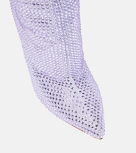 Paris Texas Holly embellished knee-high boots