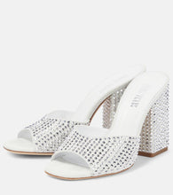Paris Texas Holly Anja embellished suede mules