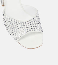 Paris Texas Holly Anja embellished suede mules