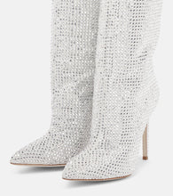 Paris Texas Holly embellished knee-high boots