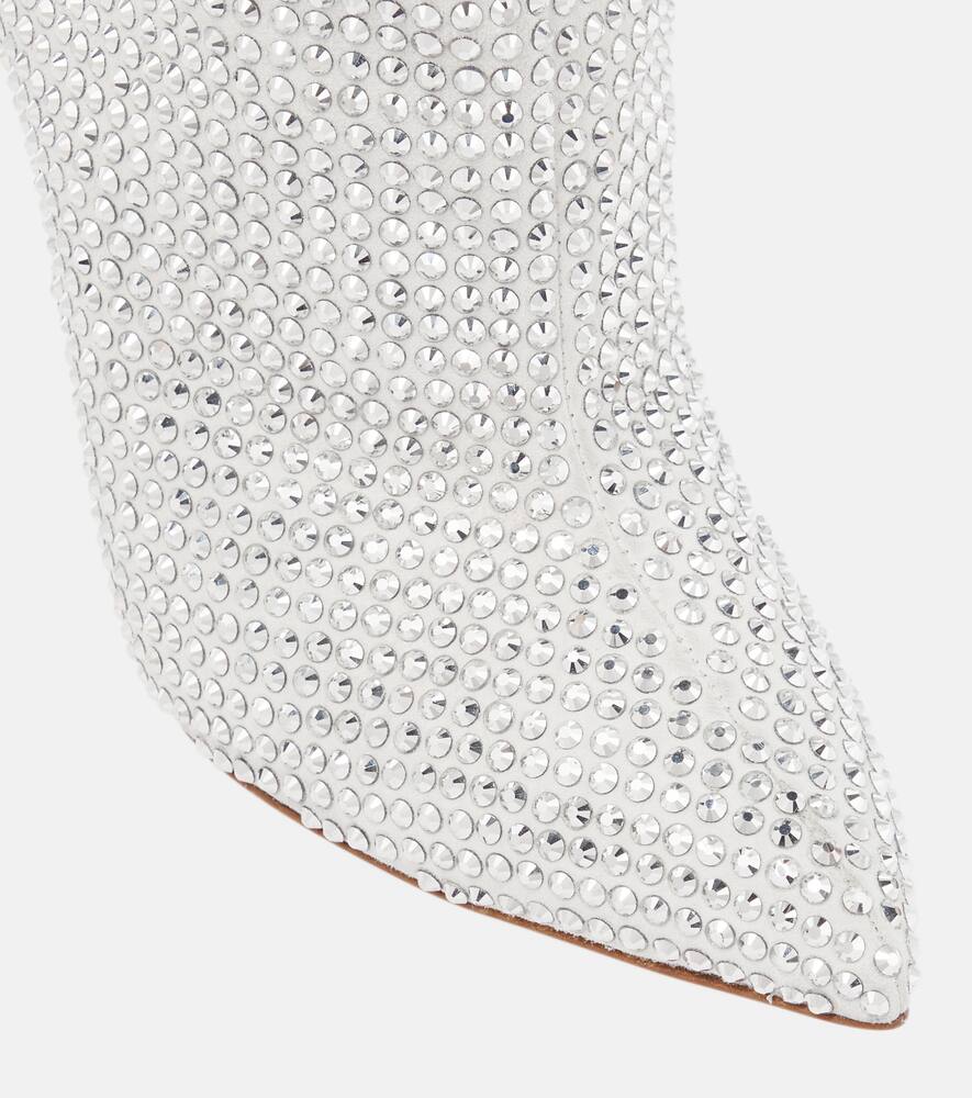 Paris Texas Holly embellished knee-high boots