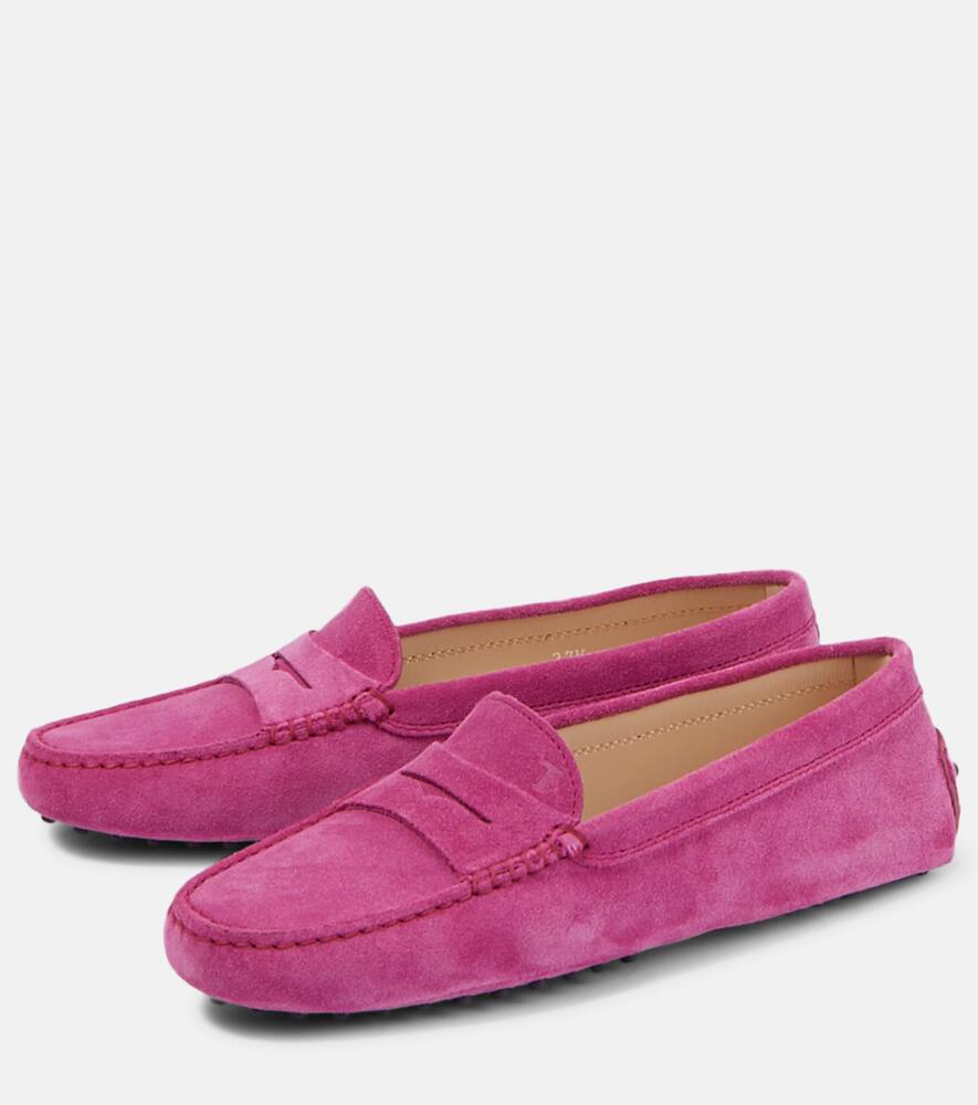 Tod's Gommino suede loafers