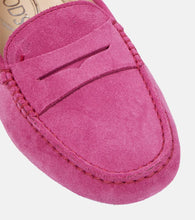 Tod's Gommino suede loafers