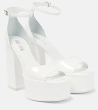 Paris Texas Tatiana patent leather platform sandals - Paris Texas Tatiana漆皮厚底凉鞋