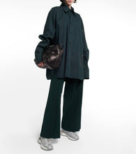 Maison Margiela Leather-trimmed low-top sneakers