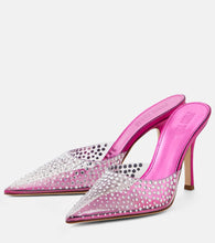 Paris Texas Hollywood embellished PVC mules