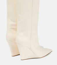 Paris Texas Wanda leather knee-high boots