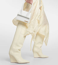 Paris Texas Wanda leather knee-high boots