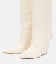 Paris Texas Wanda leather knee-high boots