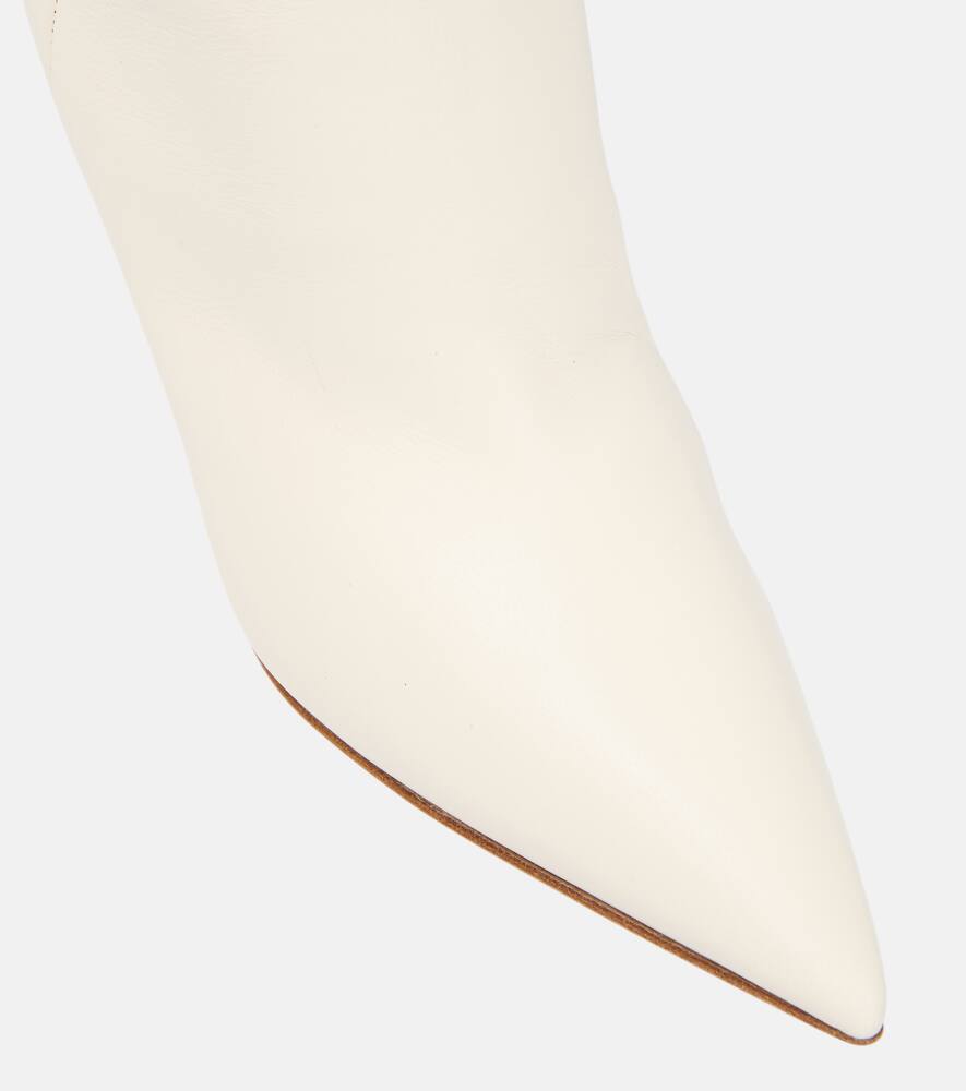 Paris Texas Wanda leather knee-high boots