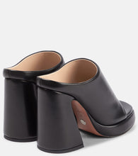 Proenza Schouler Forma leather platform mules