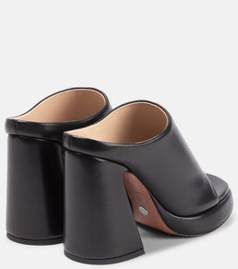 Proenza Schouler Forma leather platform mules