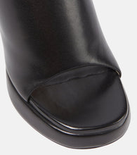 Proenza Schouler Forma leather platform mules