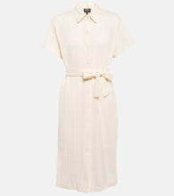 A.P.C. Ribbed-knit cotton midi dress