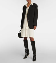 A.P.C. Ribbed-knit cotton midi dress