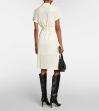 A.P.C. Ribbed-knit cotton midi dress