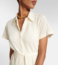 A.P.C. Ribbed-knit cotton midi dress