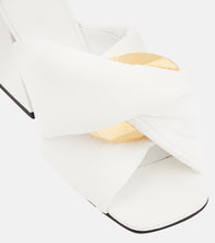 JW Anderson Chain Twist leather mules