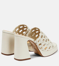 Souliers Martinez Alba woven leather sandals