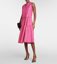Max Mara Leisure Megaton cotton poplin midi dress