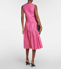 Max Mara Leisure Megaton cotton poplin midi dress