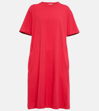 Max Mara Leisure Gaspare cotton-blend jersey minidress