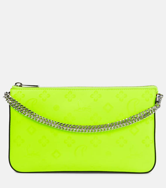 Christian Louboutin Loubila leather clutch. Shop Christian Louboutin Clutches for women now.