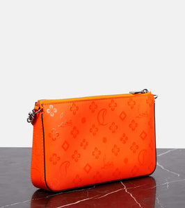 Christian Louboutin Loubila printed leather clutch