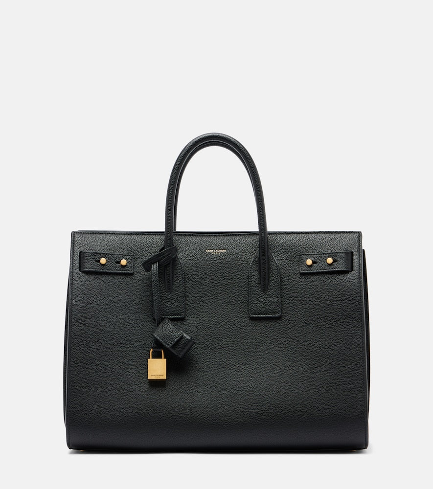 Saint Laurent Sac De Jour Medium leather tote bag - Saint Laurent Sac De Jour 中号皮革托特包