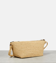 Saint Laurent Le Rafia logo shoulder bag