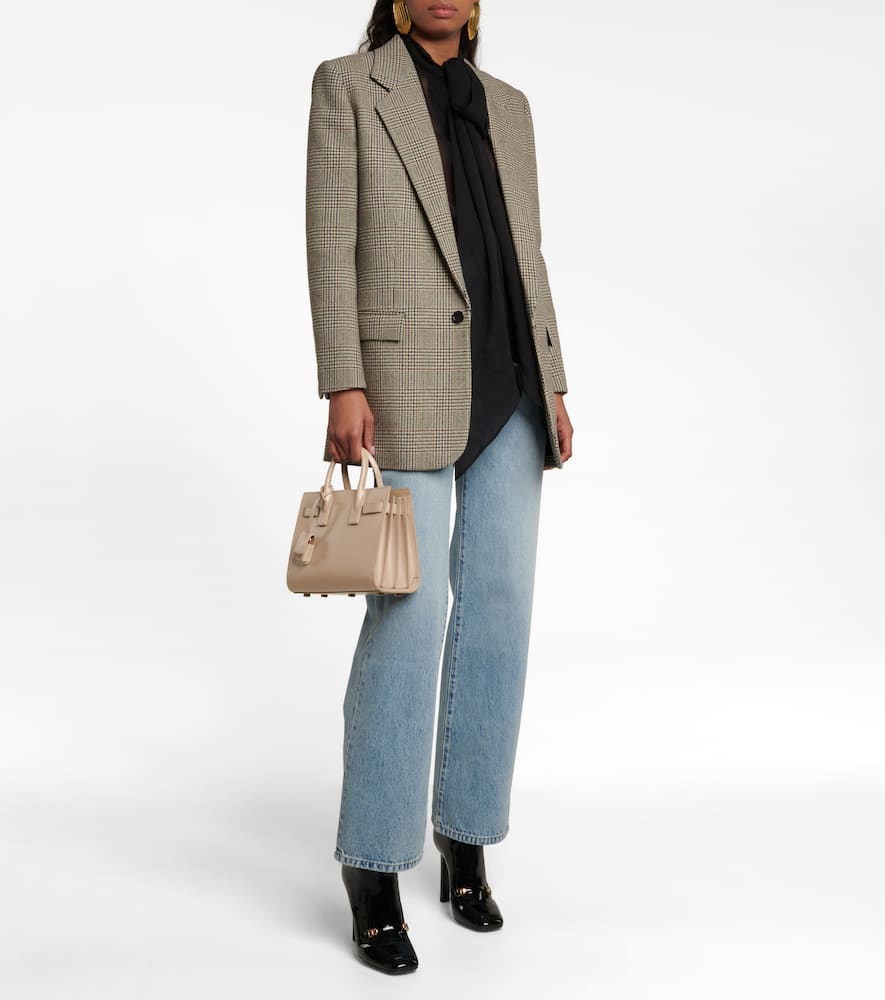 Saint Laurent Sac De Jour Nano leather tote bag