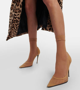 Dolce&Gabbana x Kim stretch tulle sock ankle boots