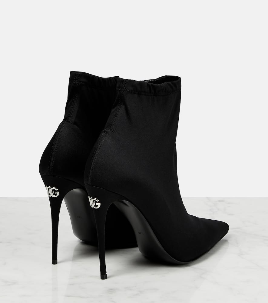 Dolce&Gabbana x Kim jersey ankle boots