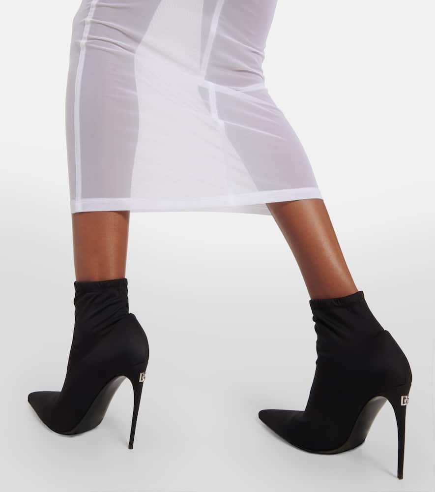 Dolce&Gabbana x Kim jersey ankle boots