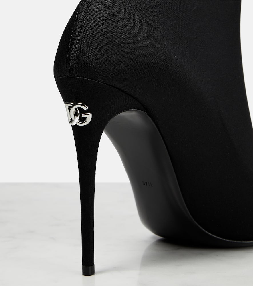 Dolce&Gabbana x Kim jersey ankle boots