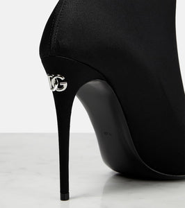 Dolce&Gabbana x Kim jersey ankle boots