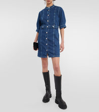 7 For All Mankind Marina denim minidress