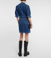 7 For All Mankind Marina denim minidress