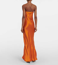 Nili Lotan Cami silk satin slip dress
