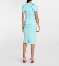 Safiyaa Briante crêpe midi dress