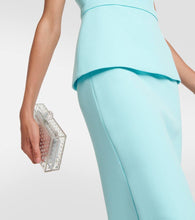 Safiyaa Briante crêpe midi dress