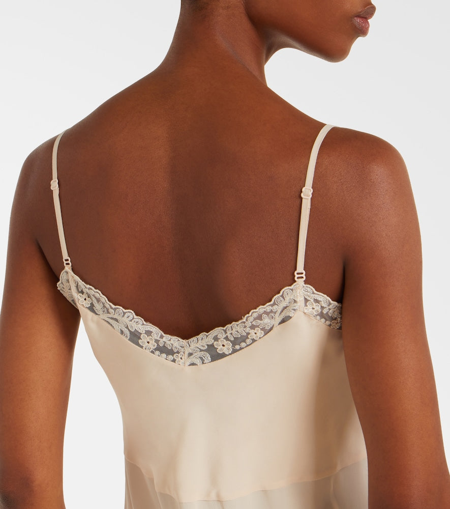 Simone Rocha  de chine slip dress