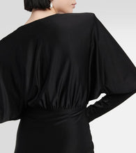 Alexandre Vauthier Satin midi dress