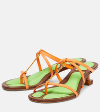 Jacquemus Les Sandales Basses Pralu leather sandals