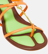 Jacquemus Les Sandales Basses Pralu leather sandals