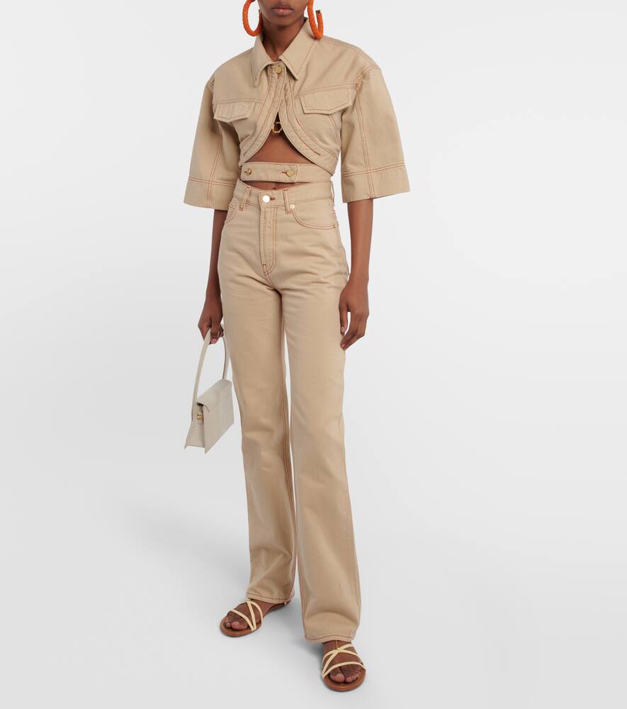 Jacquemus Embellished leather sandals
