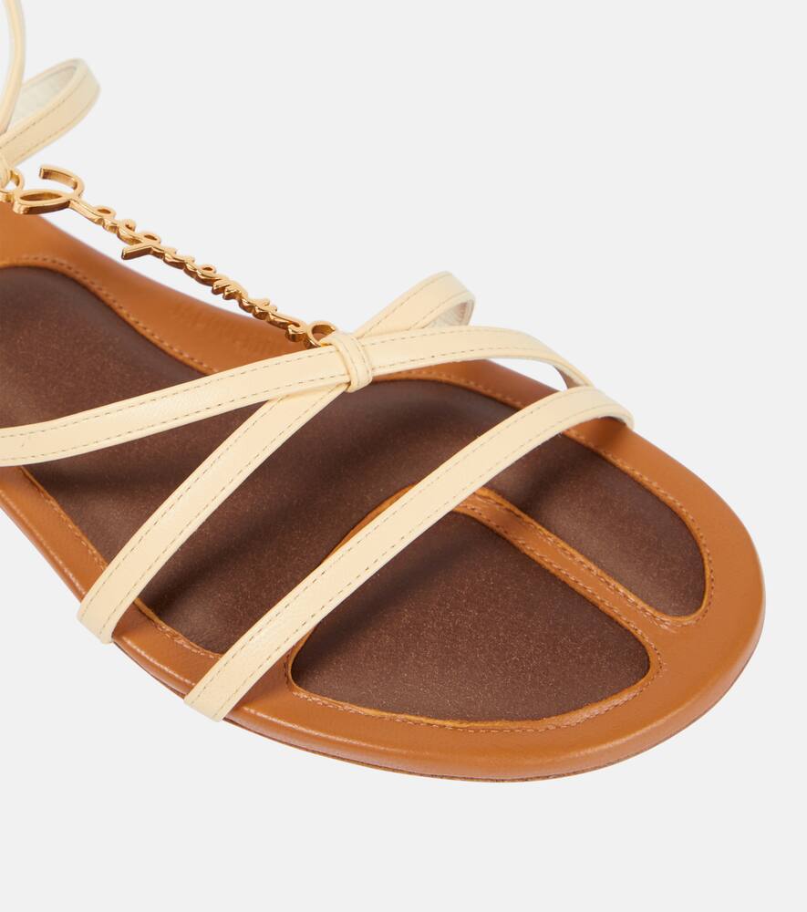 Jacquemus Embellished leather sandals