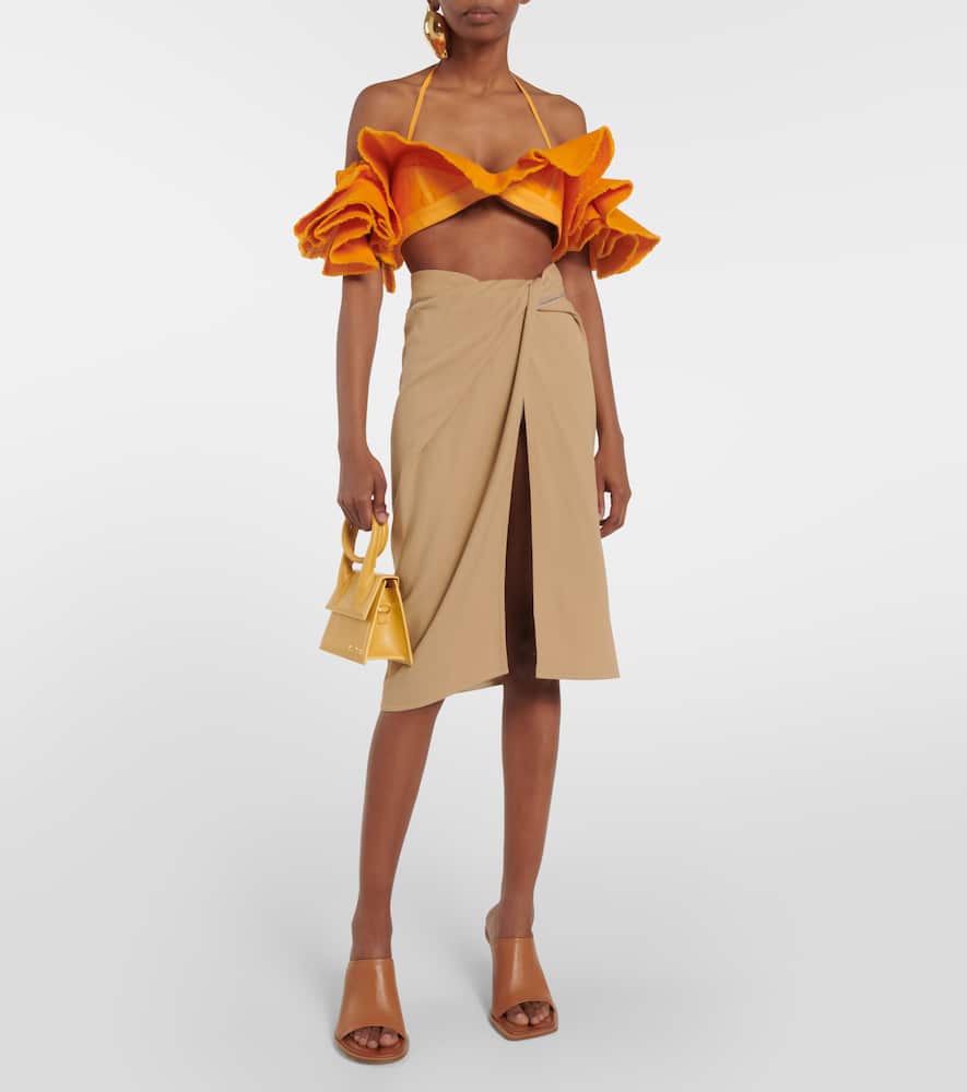 Jacquemus Les Mules Carr√É¬©s Ronds leather mules