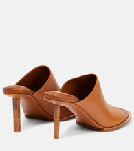 Jacquemus Les Mules Carr√É¬©s Ronds leather mules